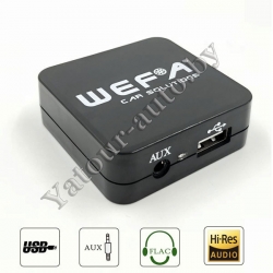 MP3 USB AUX адаптер Wefa WF-605 для RENAULT - читает FLAC!!!