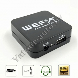 MP3 USB AUX адаптер Wefa WF-605 для Volkswagen 12pin - читает FLAC!!!